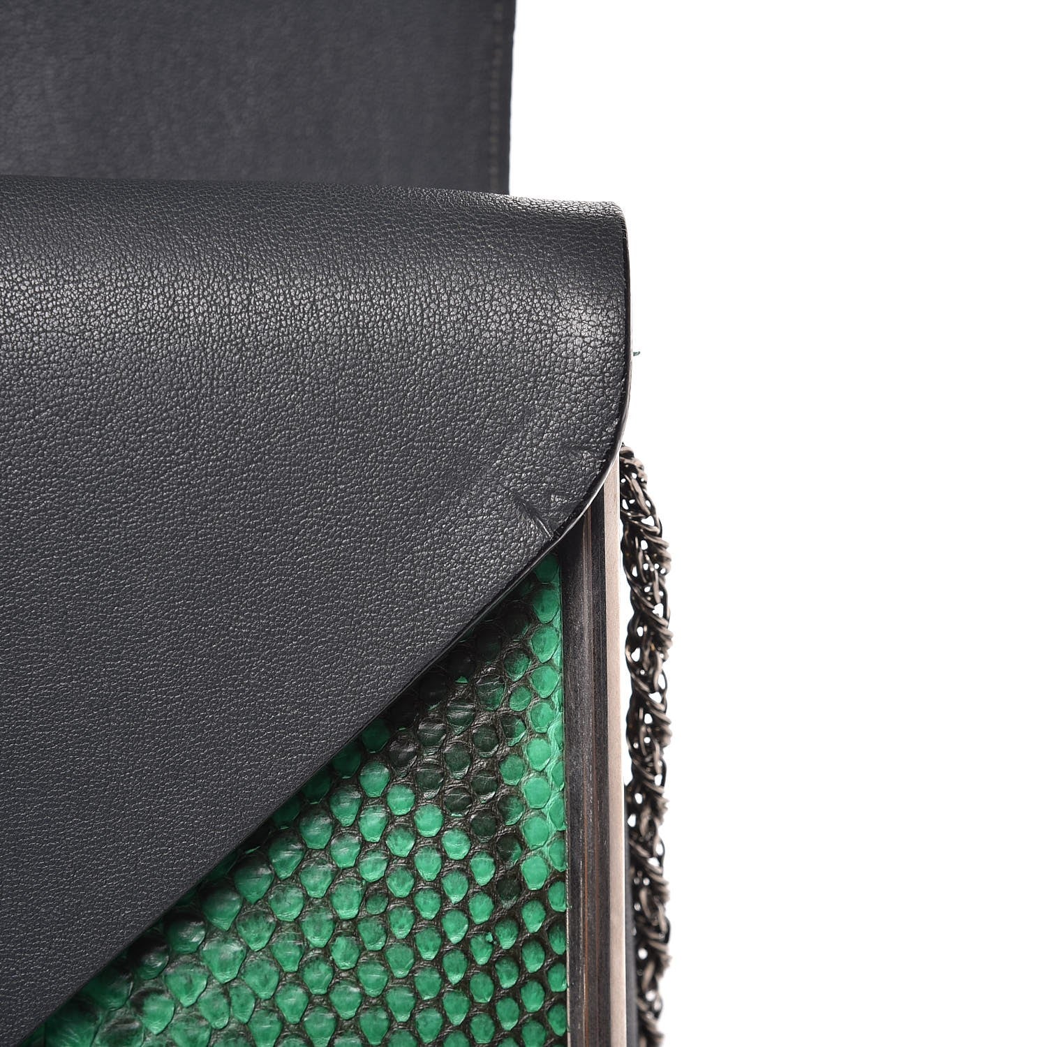 Chloe Python Sally Flap Bag Green 9 of 9