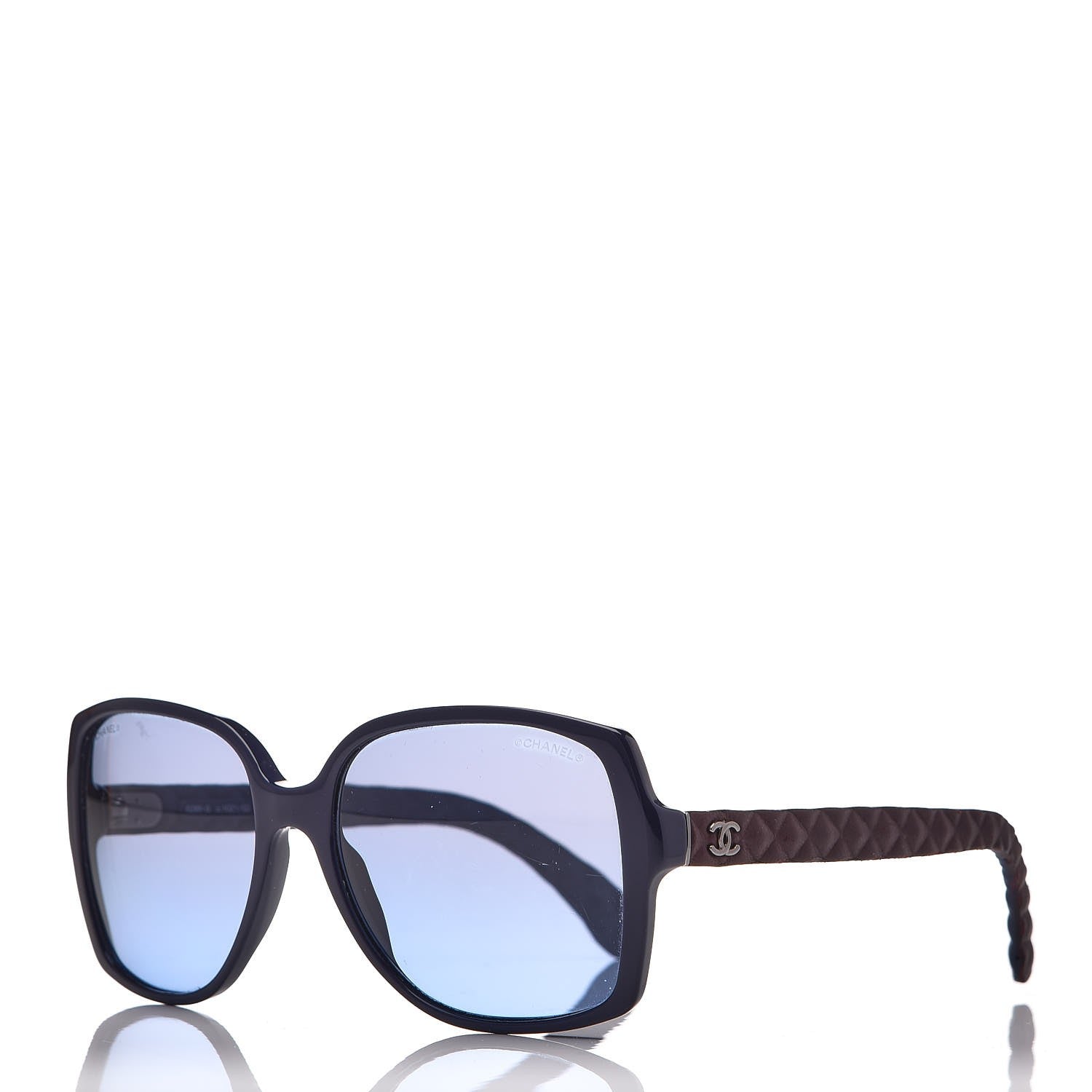 Chanel Quilted CC Sunglasses 5289 Blue 1 of 7
