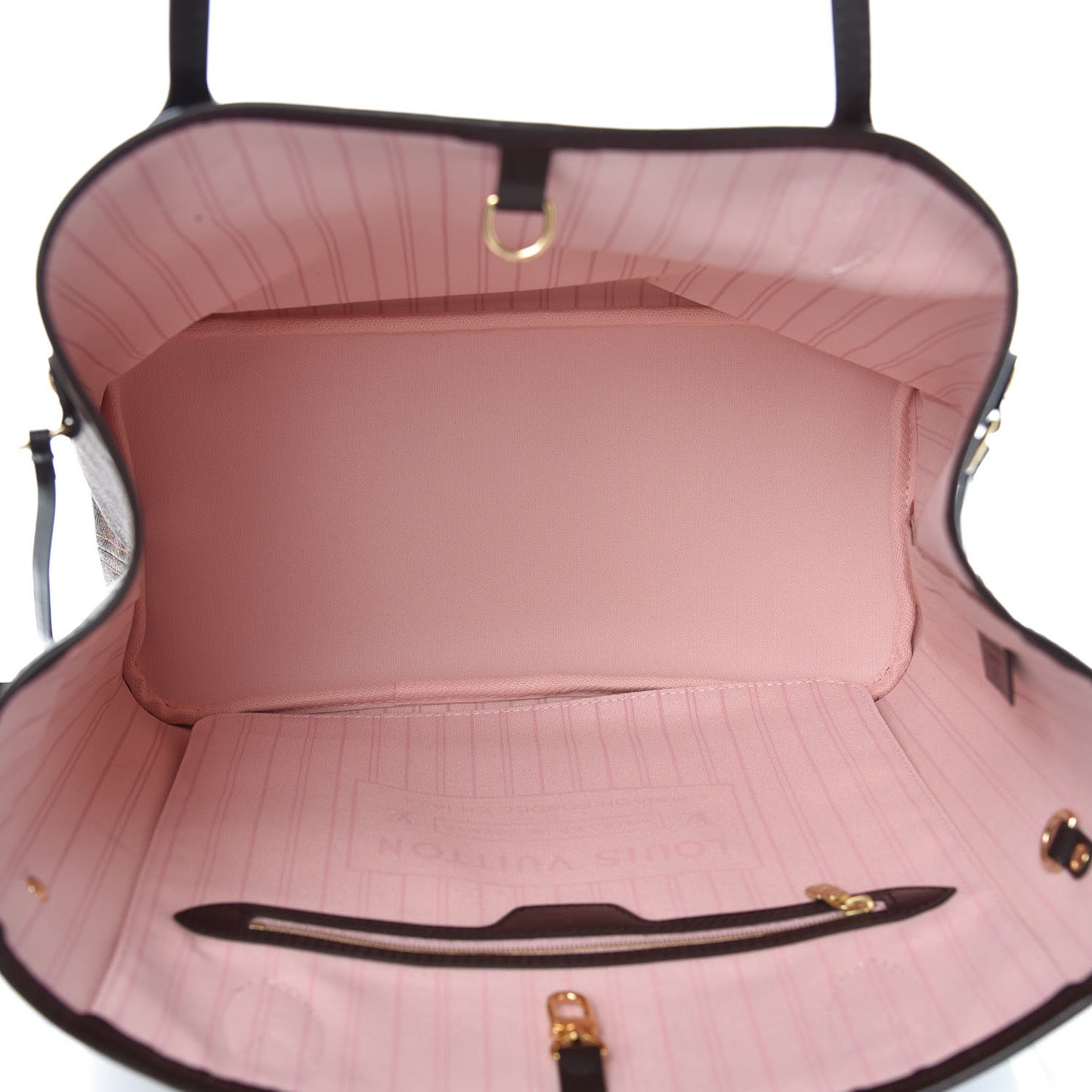 Damier Ebene Neo Neverfull MM Rose Ballerine