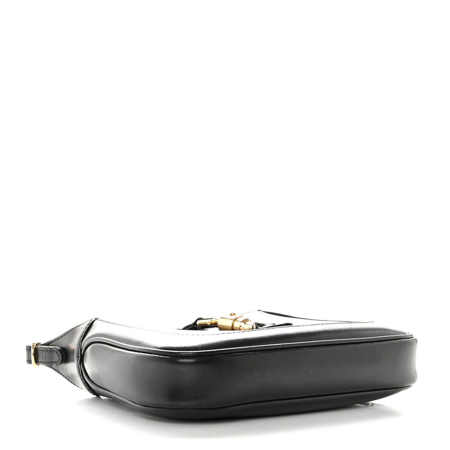 Boarded Dyana Lux Calfskin Mini Jackie 1961 Hobo Black