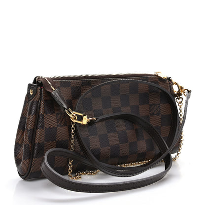 Louis Vuitton Damier Ebene Eva Clutch 3 of 9