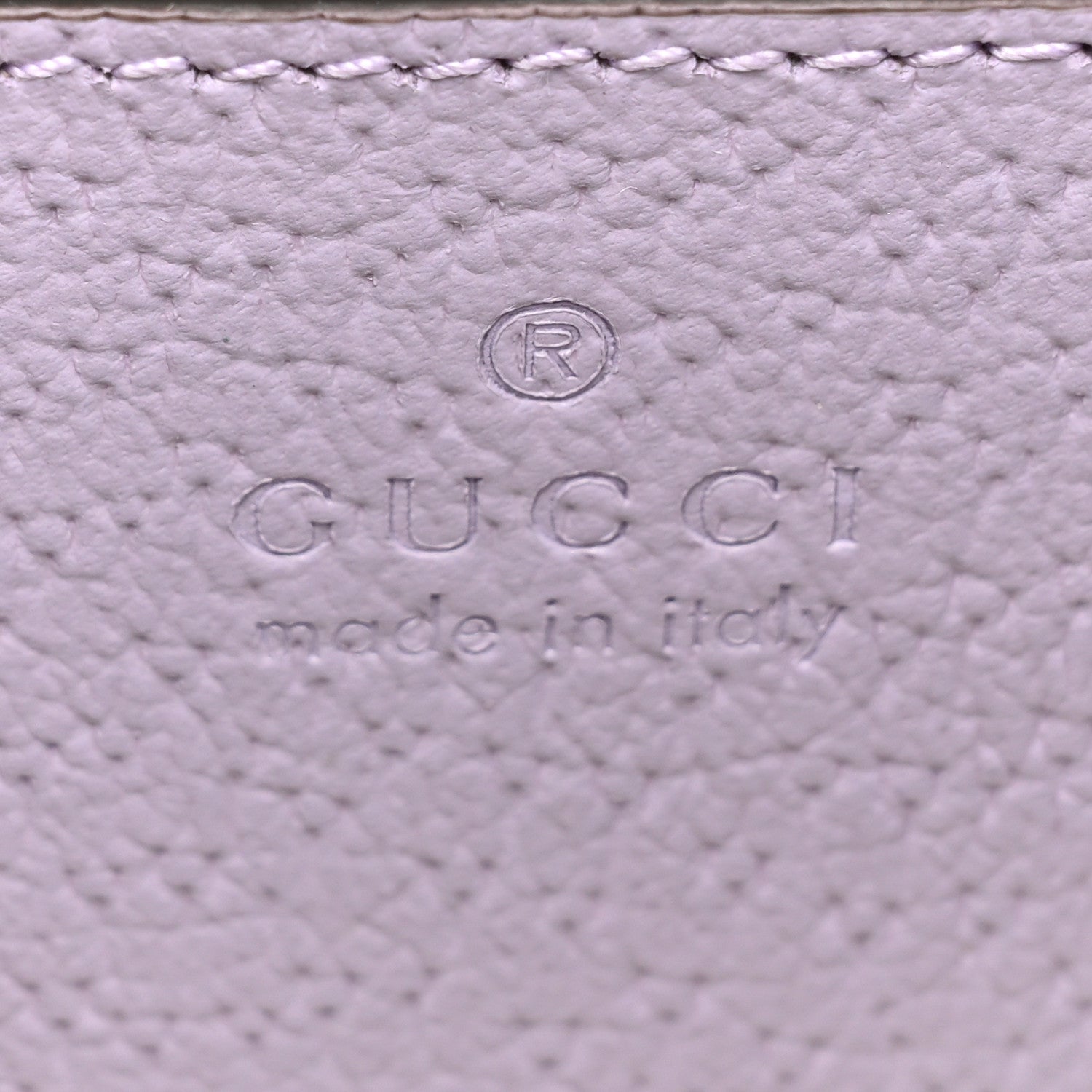 Gucci Textured Dollar Calfskin Mini Ophidia Padlock Top Handle Chain Shoulder Bag Senanque 6 of 10