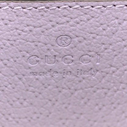 Gucci Textured Dollar Calfskin Mini Ophidia Padlock Top Handle Chain Shoulder Bag Senanque 6 of 10