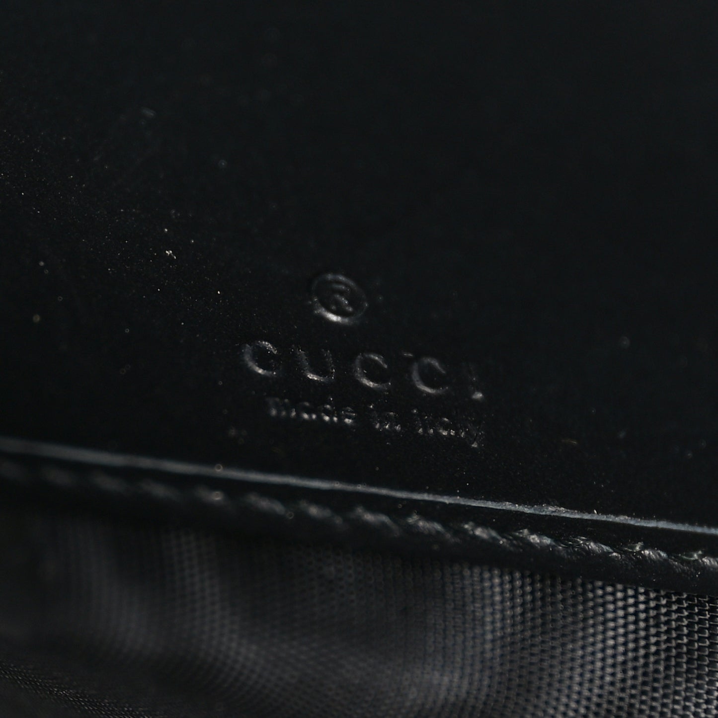 Guccissima Web Zip Around Wallet Black