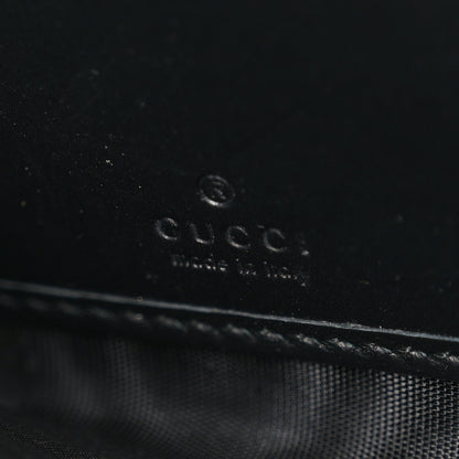 Gucci Guccissima Web Zip Around Wallet Black 6 of 8