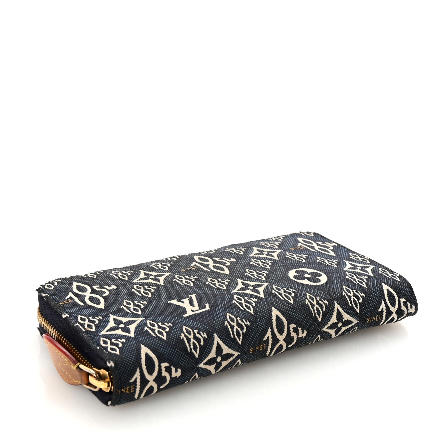 Louis Vuitton Jacquard Since 1854 Zippy Wallet Blue 1760234