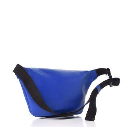 Balenciaga Smooth Calfskin Logo Large Everyday Beltpack Bleu Prim White 3 of 13