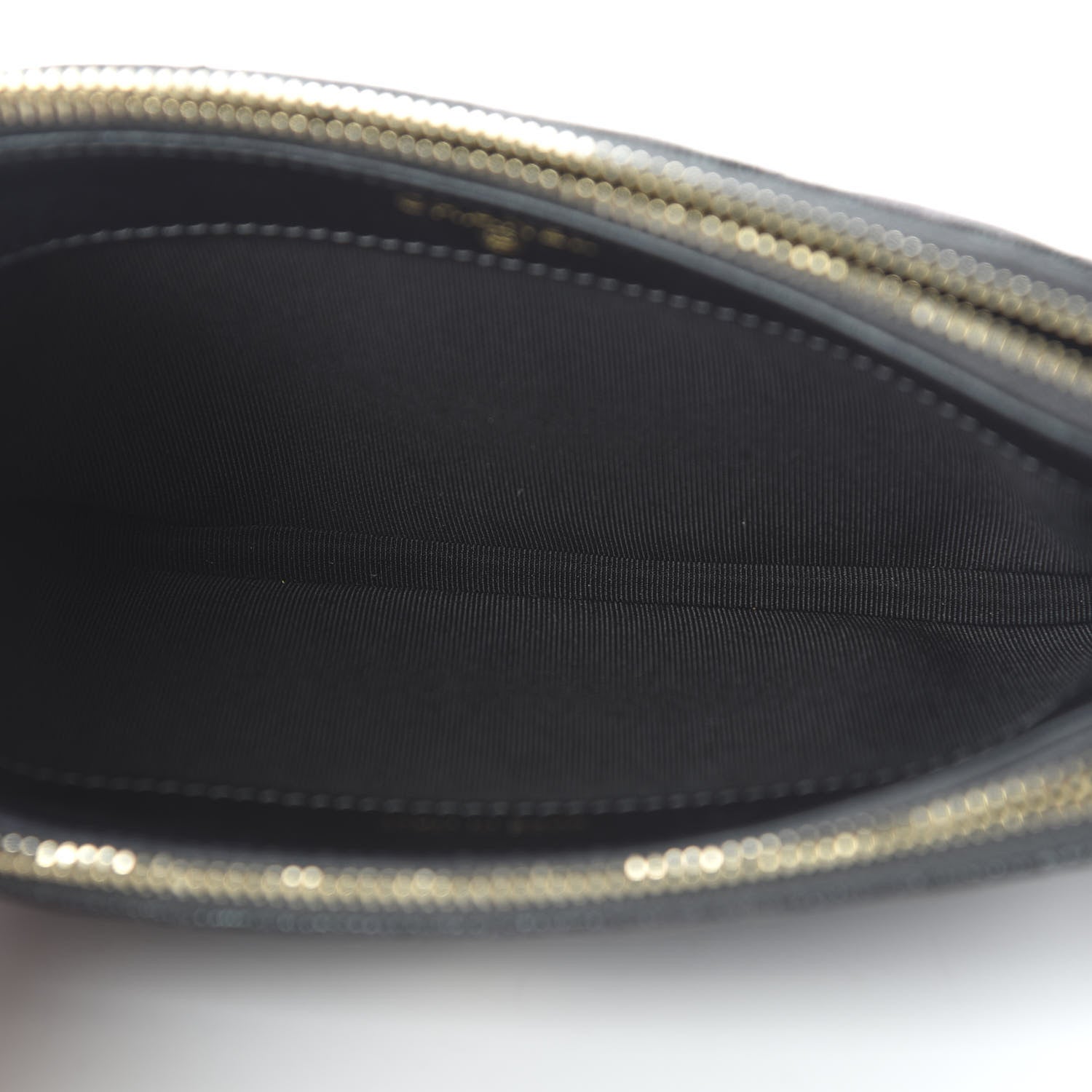 Chanel Iridescent Caviar Quilted Small Clutch With Chain Black 5 of 12