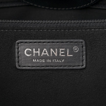 Chanel Caviar Small Studded Deauville Tote Black 5 of 11
