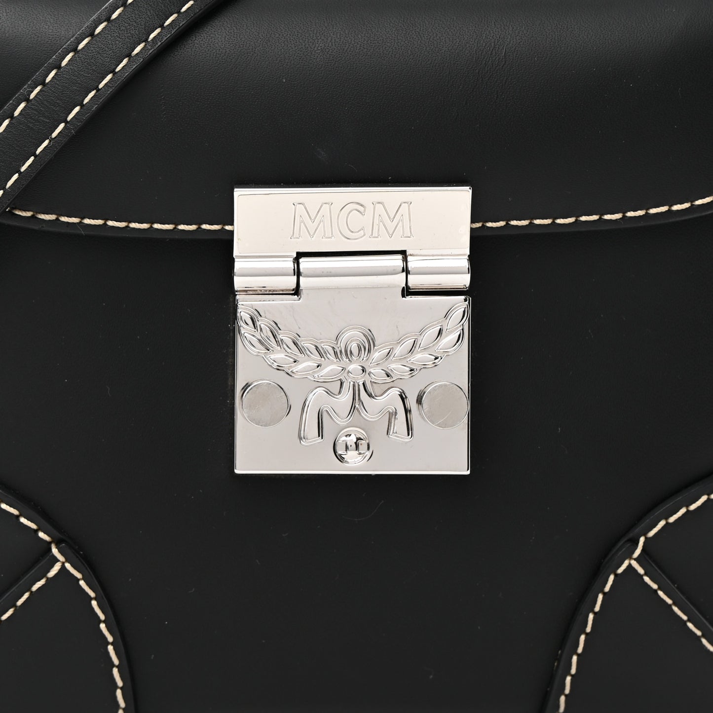 Calfskin Ottomar Monogram Soft Berlin Belt Bag Black