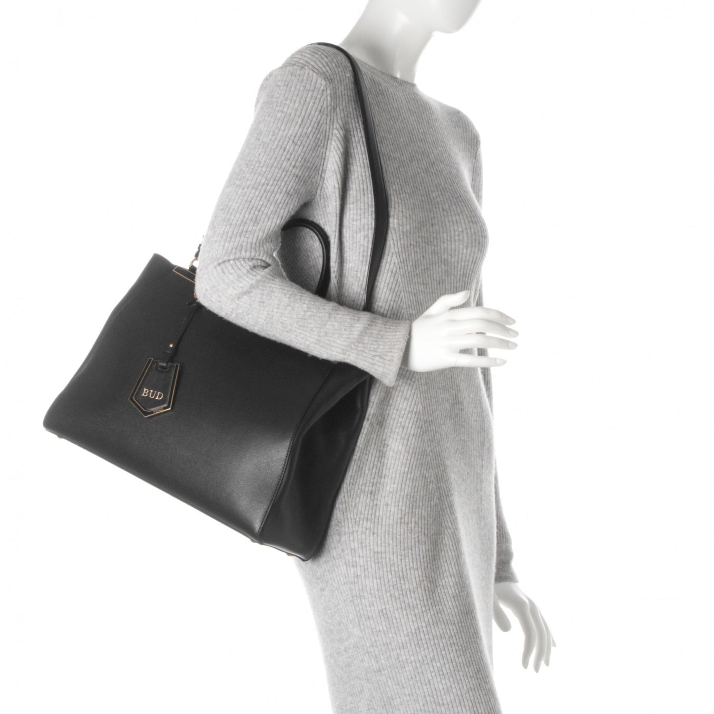 Vitello Elite Medium 2Jours Tote Black
