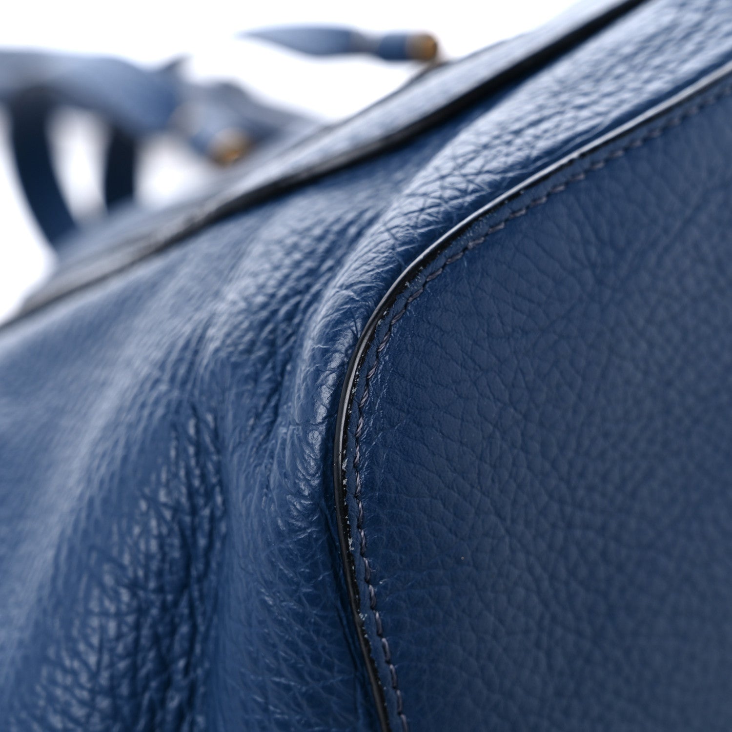 Chloe Calfskin Large New Marcie Tote Royal Navy 8 of 18