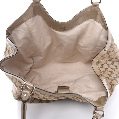 Gucci Monogram Large Sukey Tote Champagne 19 of 27