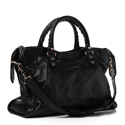 Balenciaga Agneau Giant 12 Gold Hardware City Black 3 of 9