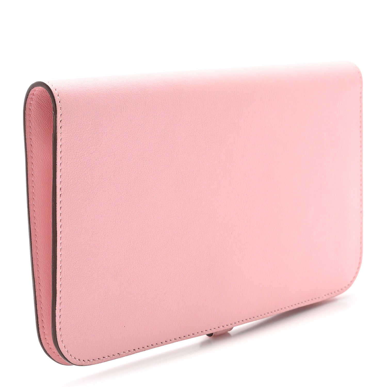 Hermes Swift Dogon Duo Wallet Rose Sakura 4 of 9
