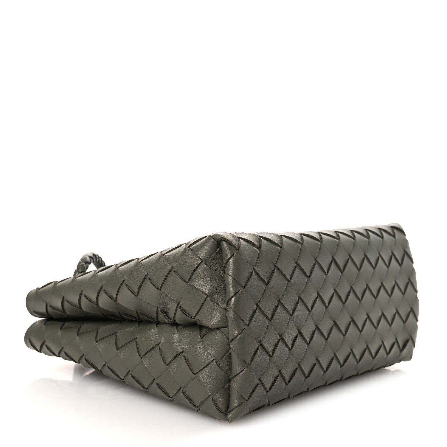 Bottega Veneta Nappa Intrecciato Small Andiamo Shoulder Bag Pickle