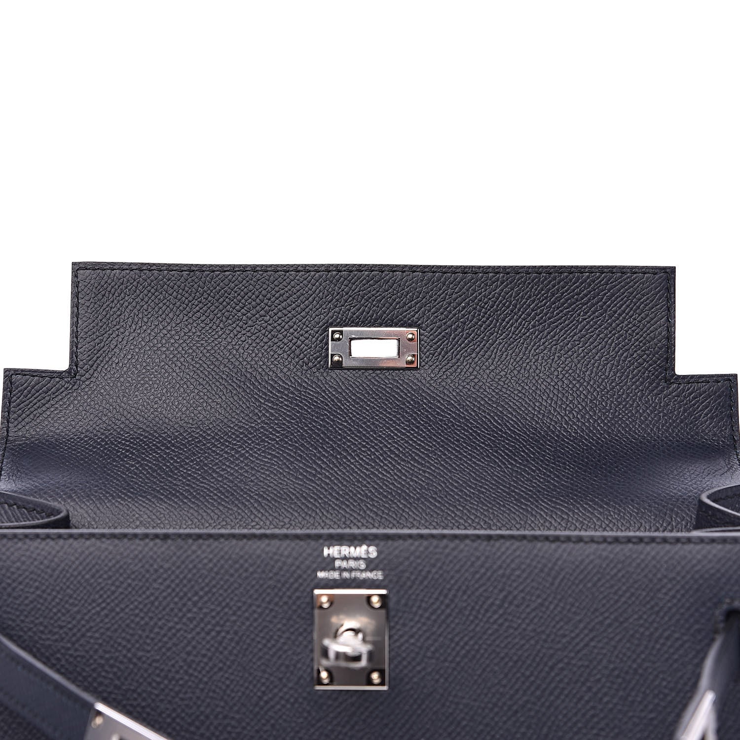 Hermes Epsom Kelly Sellier 25 Bleu Indigo 21 of 32