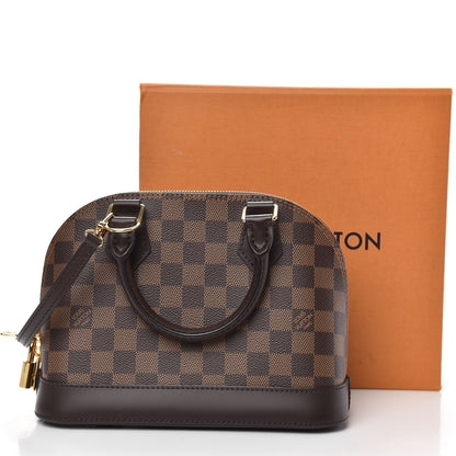 Louis Vuitton Damier Ebene Alma BB 10 of 10