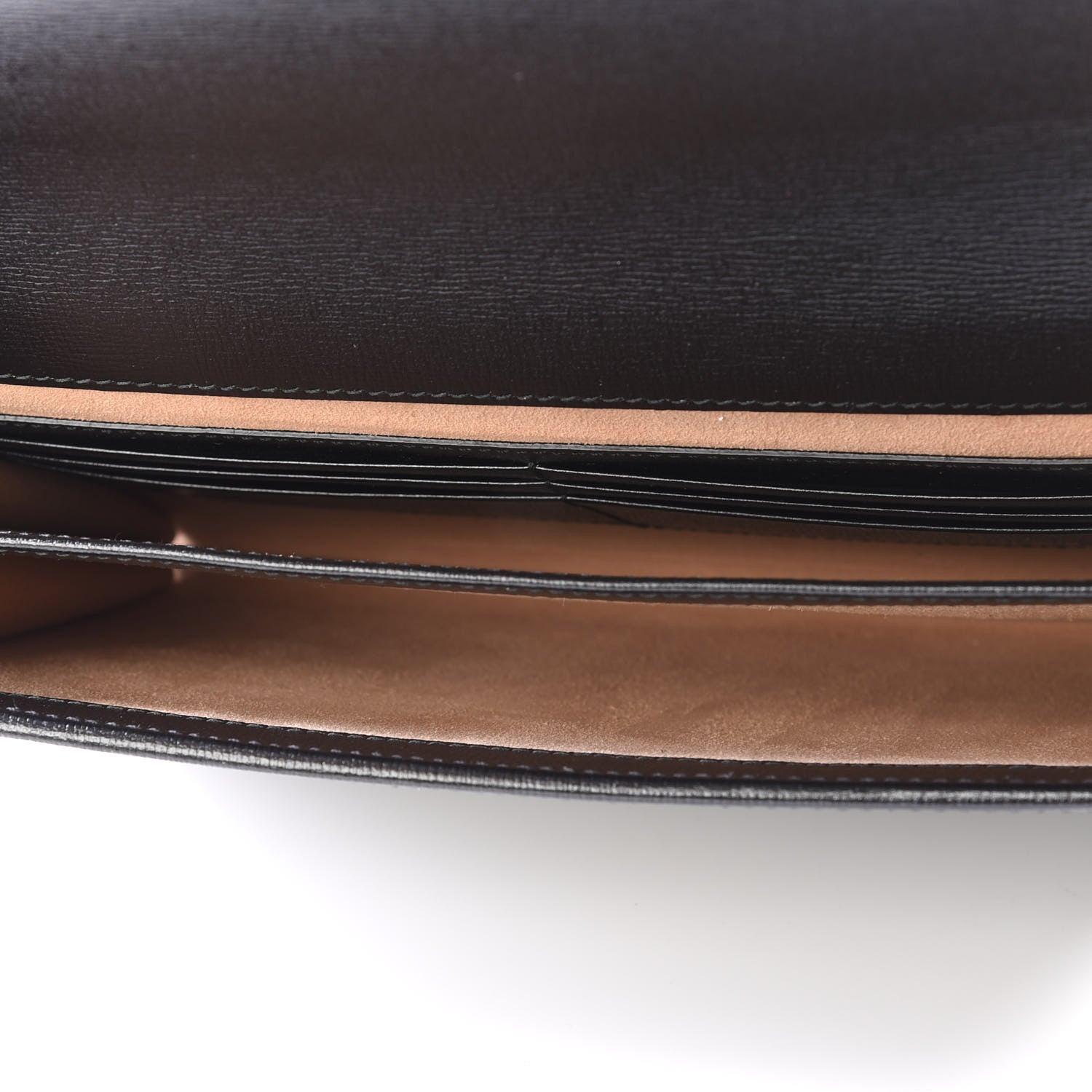Gucci Azalea Calfskin Marina Clutch Black 4 of 9