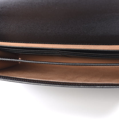 Gucci Azalea Calfskin Marina Clutch Black 4 of 9