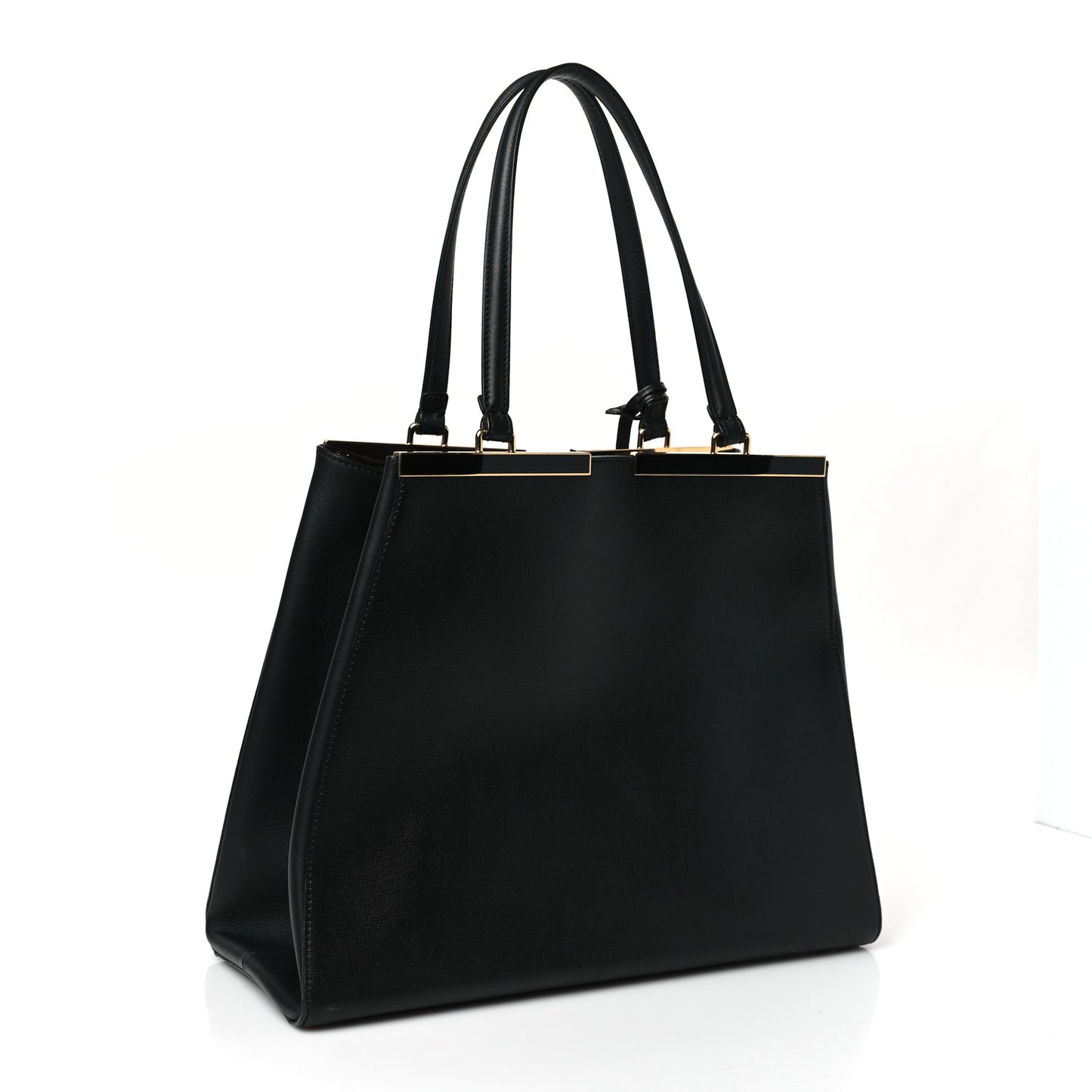 Vitello Elite Large 3Jours Tote Black
