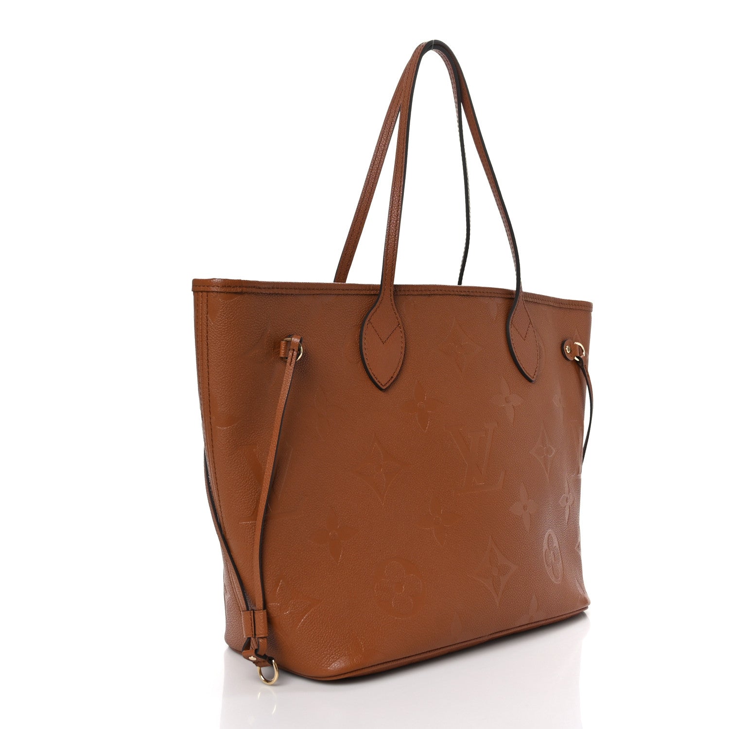 Louis Vuitton Empreinte Monogram Giant Neverfull MM Cognac 2 of 7