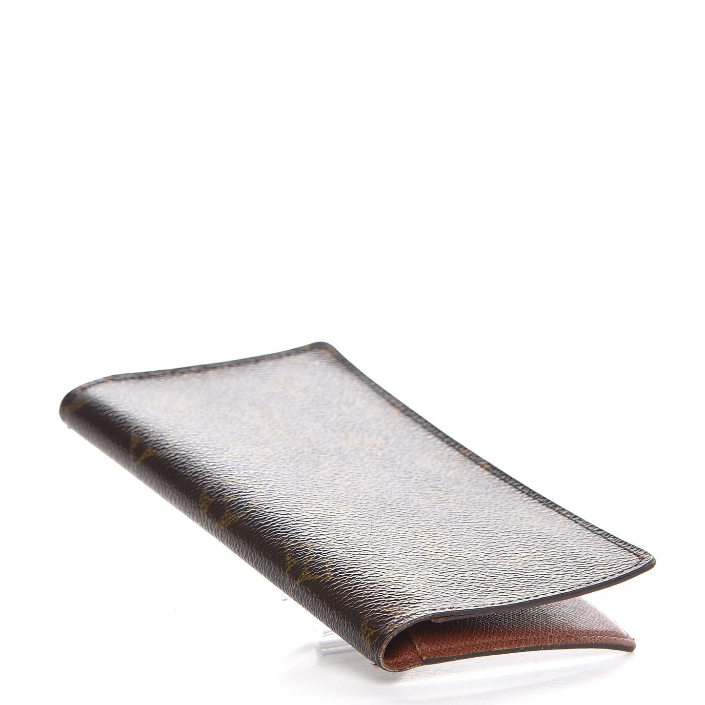 Monogram Checkbook Holder Wallet