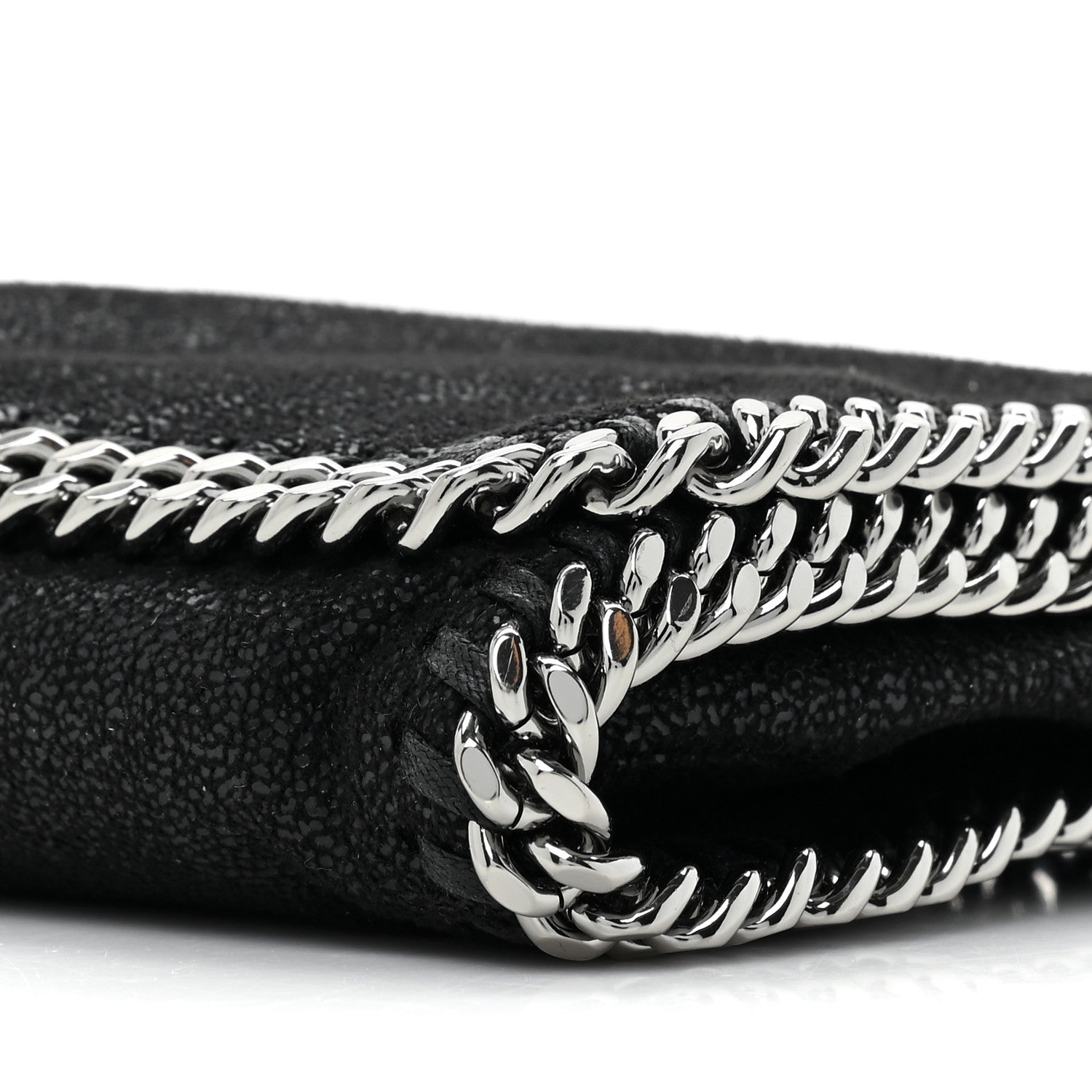 Stella McCartney Shaggy Deer Falabella Crossbody Bag Black 7 of 8