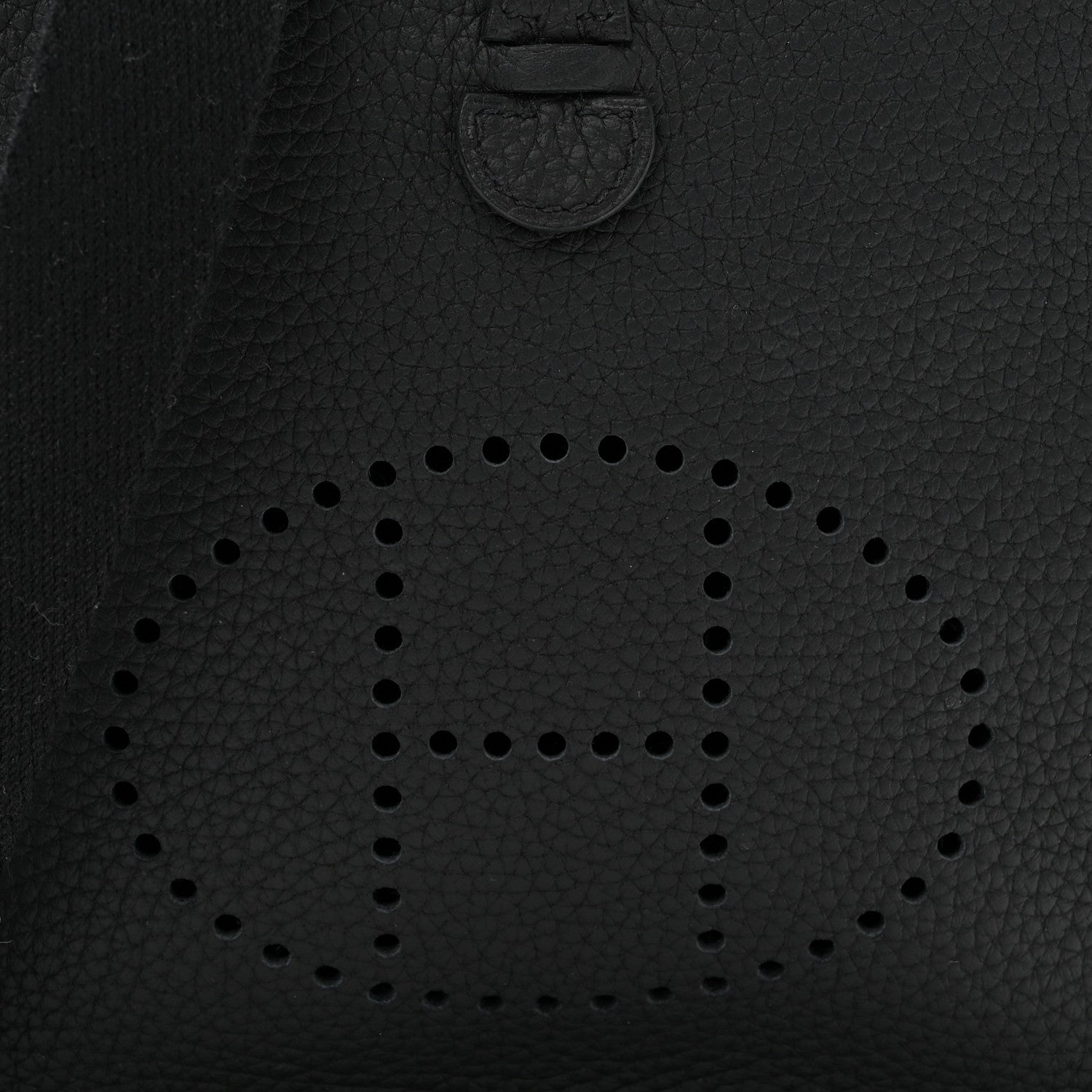 Hermes Taurillon Clemence Evelyne TPM Black 8 of 10