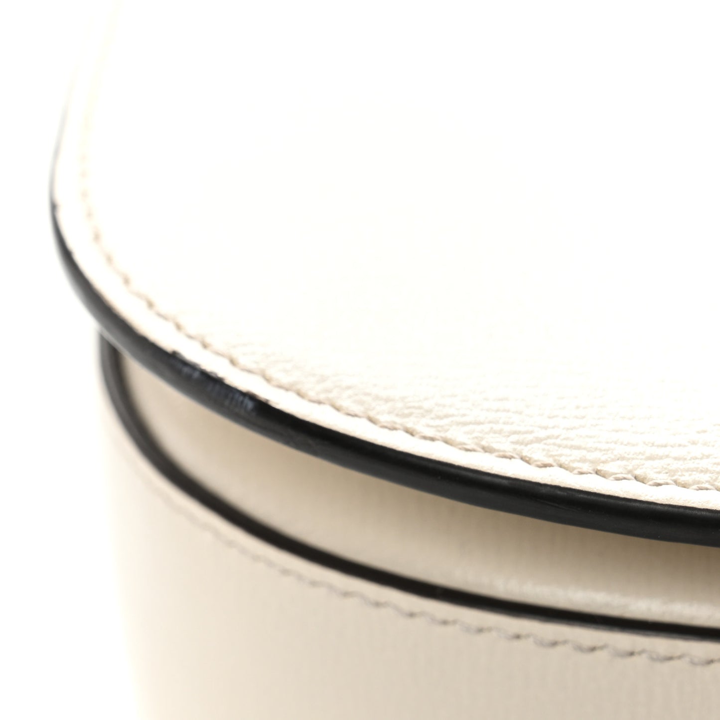 Azalea Calfskin Horsebit 1955 Shoulder Bag Mystic White