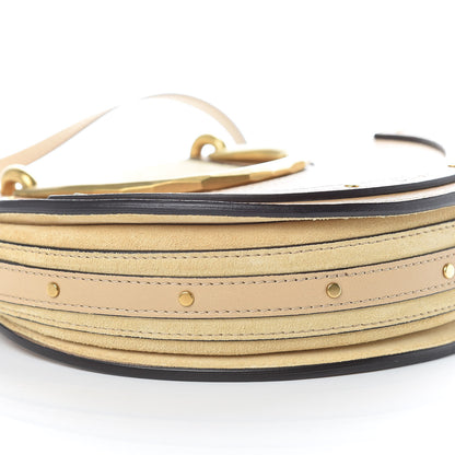 Chloe Calfskin Suede Small Pixie Bag Pearl Beige 5 of 9