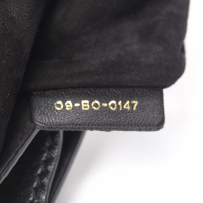 Christian Dior Lambskin Hand Painted Small Dioraddict Flap Bag Black 7 of 7