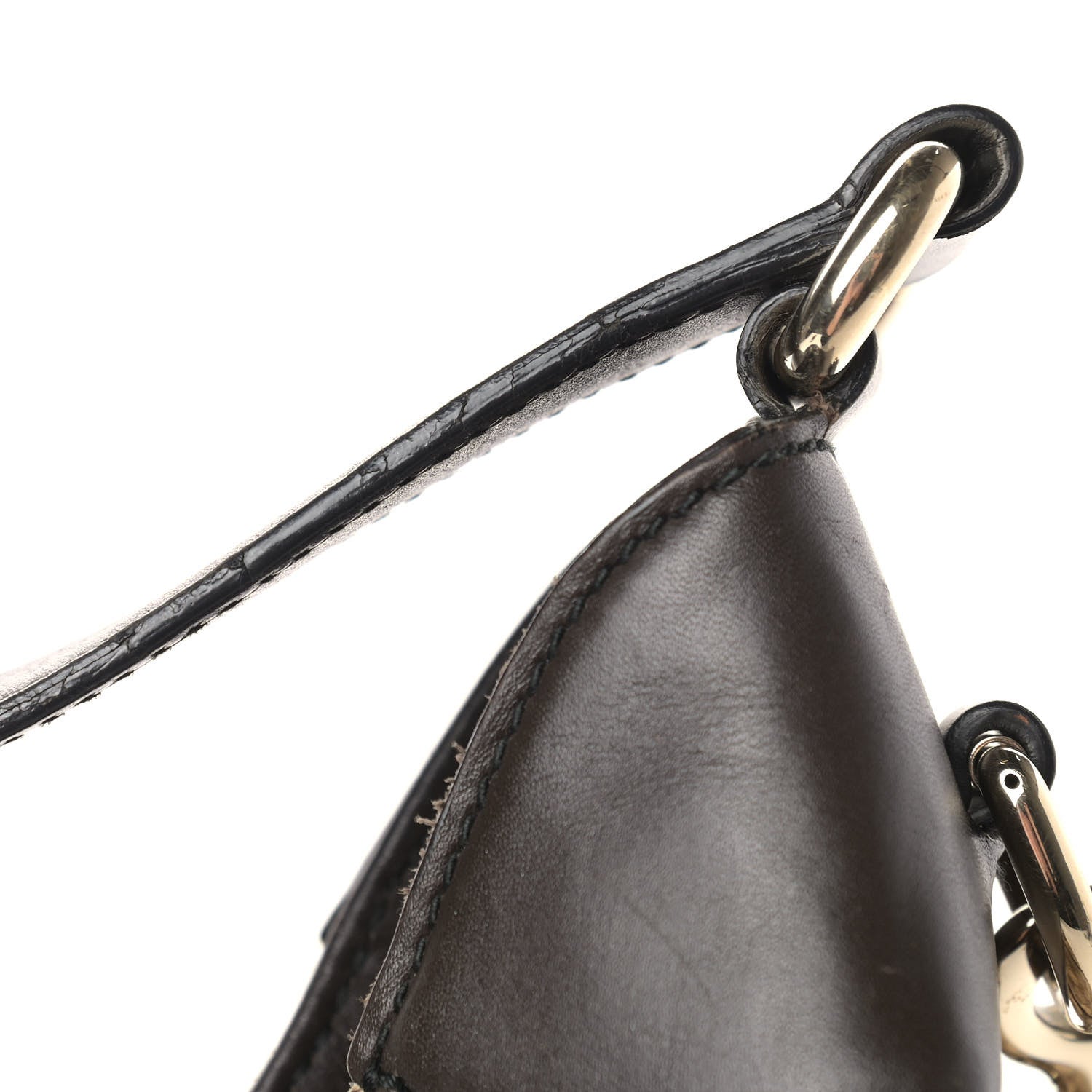 Gucci Monogram Margaux Calfskin Medium Emily Hobo Beige Ebony Cocoa 15 of 16