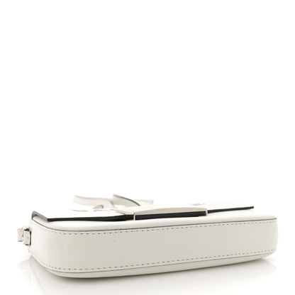 Fendi X MARC JACOBS Nappa Logo Phone Baguette White Black 4 of 10