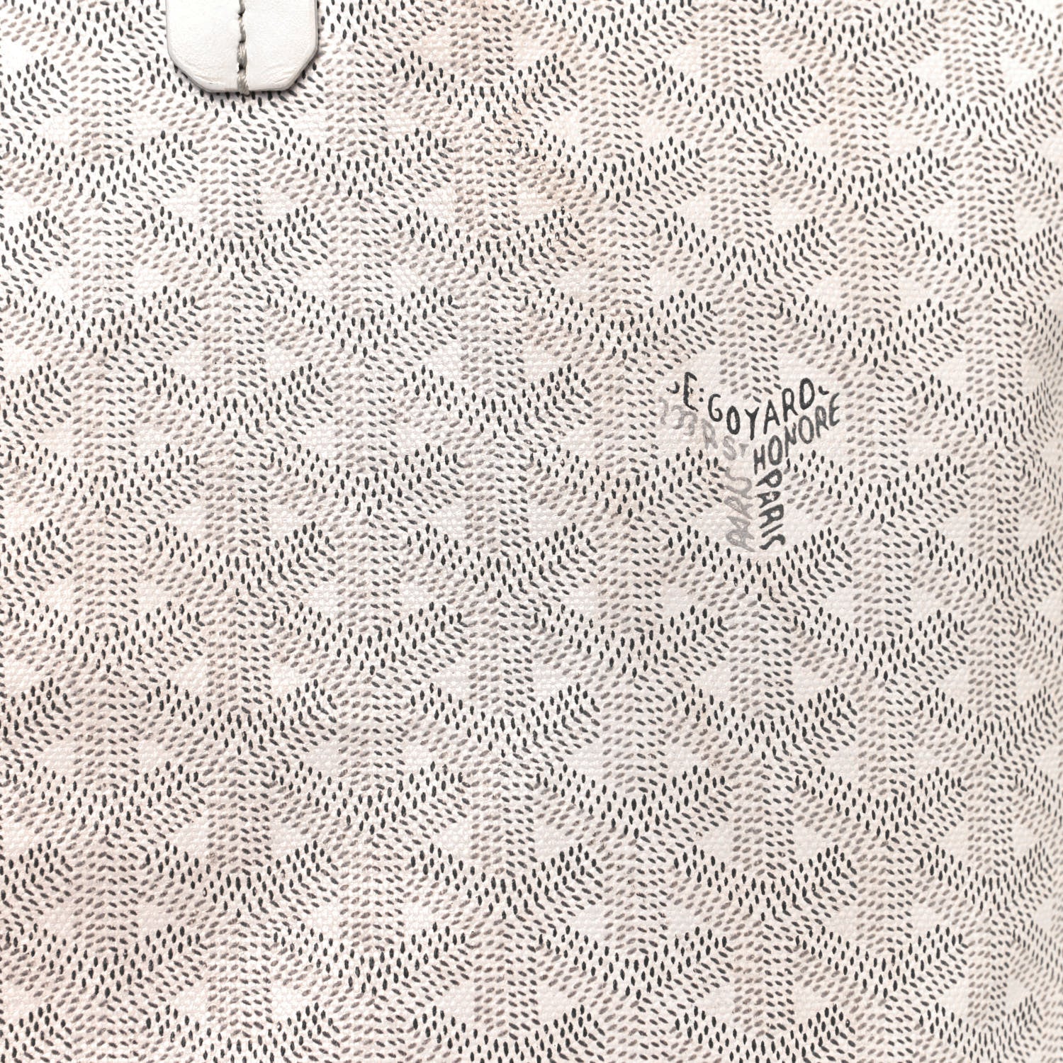 Goyard Goyardine Saint Louis PM White 6 of 15