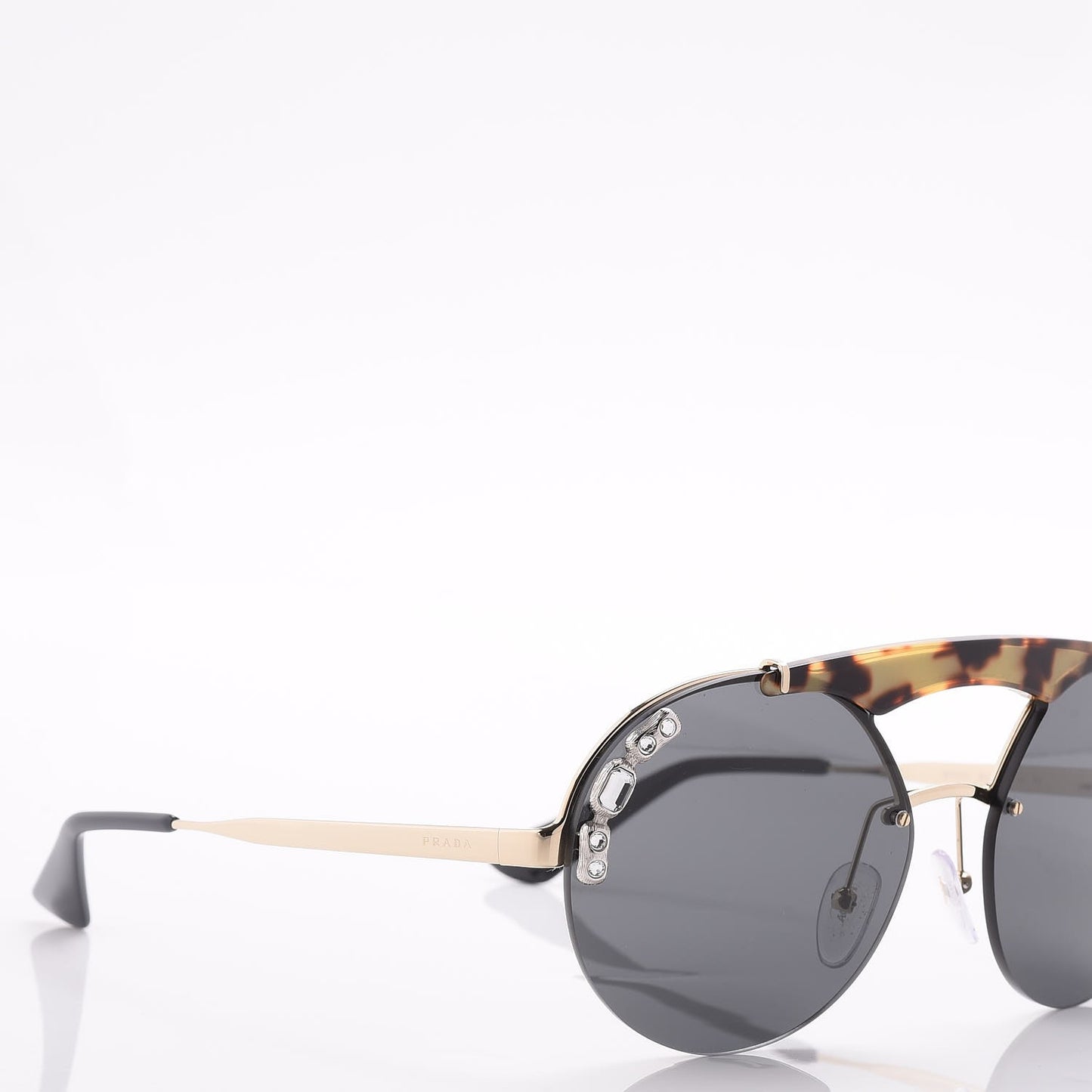 Crystal Ornate Sunglasses SPR52U Havana