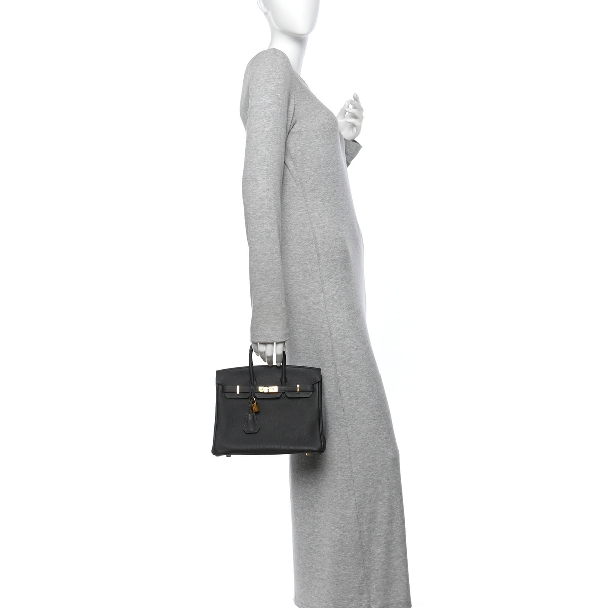 Togo Birkin 25 Gris Misty
