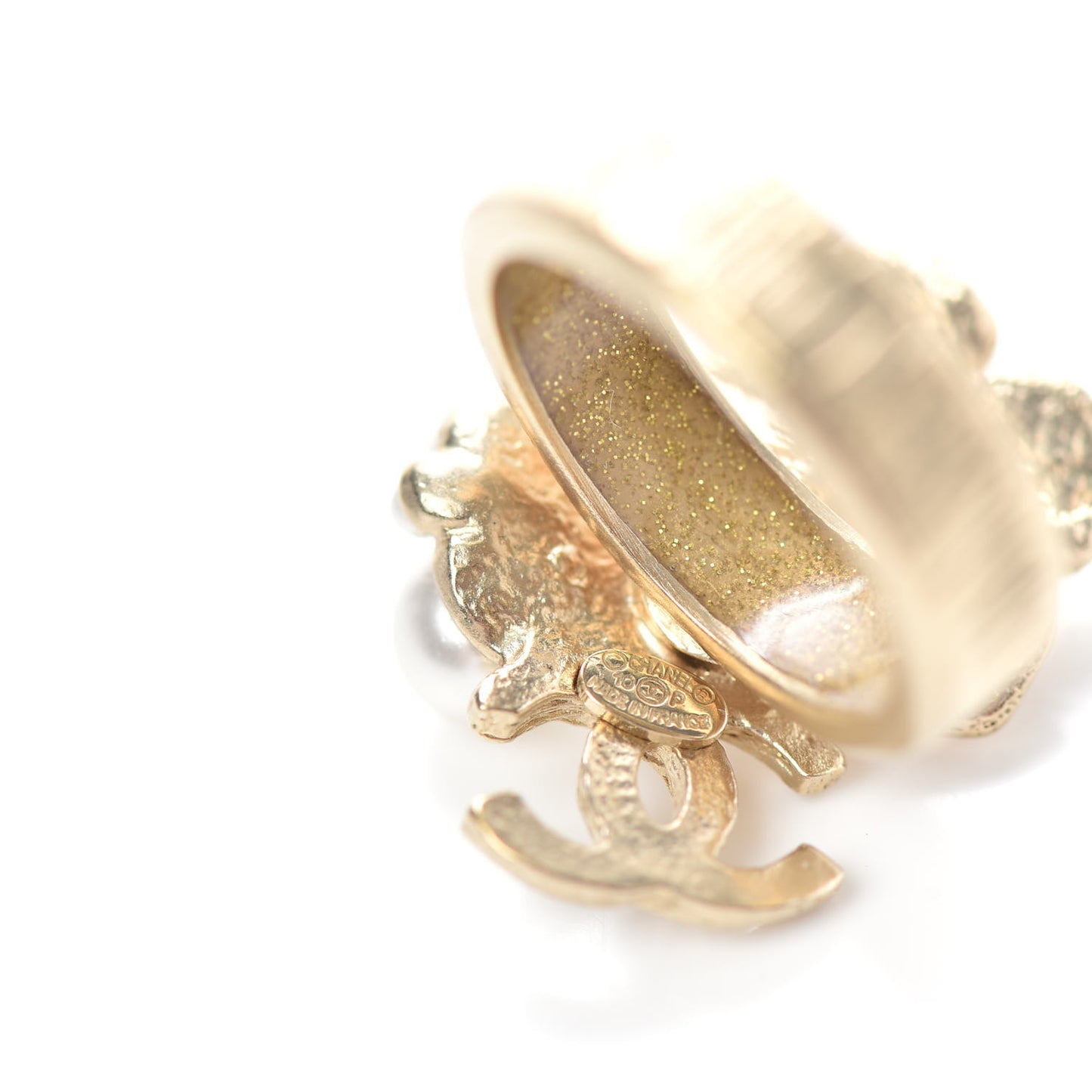 Pearl CC Ring 52 6 Gold