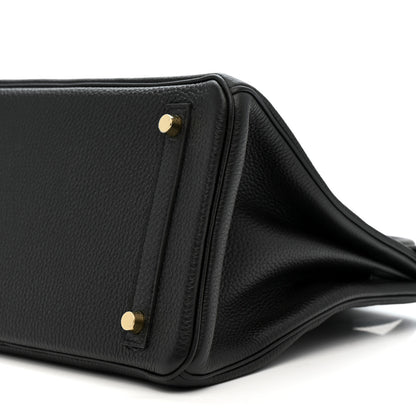 Hermes Togo Birkin 30 Black 10 of 11