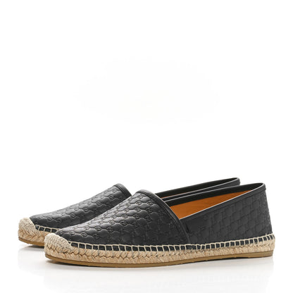 Gucci Microguccissima Signature Espadrilles 39.5 Black 3 of 8