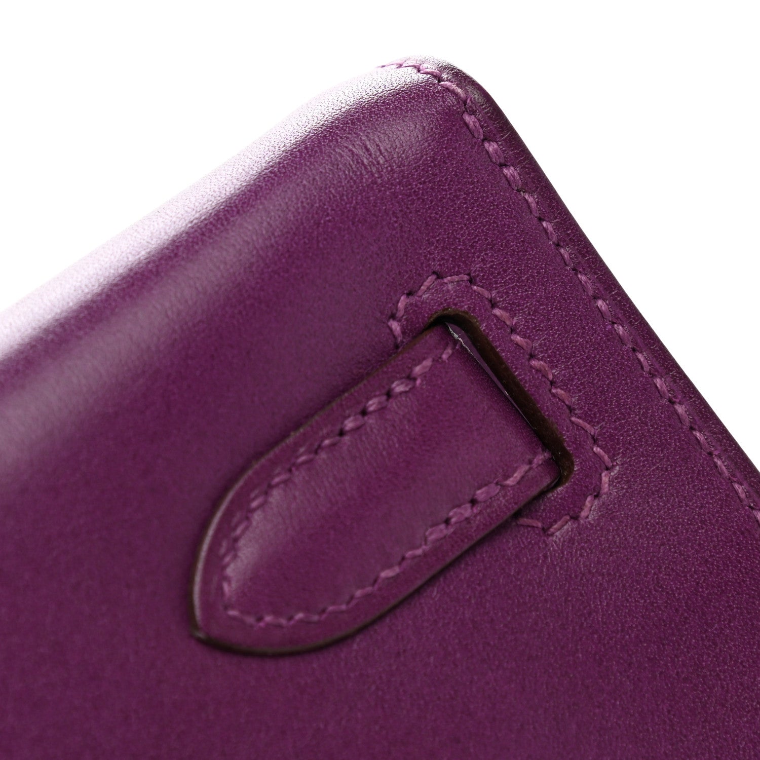 Hermes Swift Kelly Cut Clutch Pochette Anemone 9 of 12