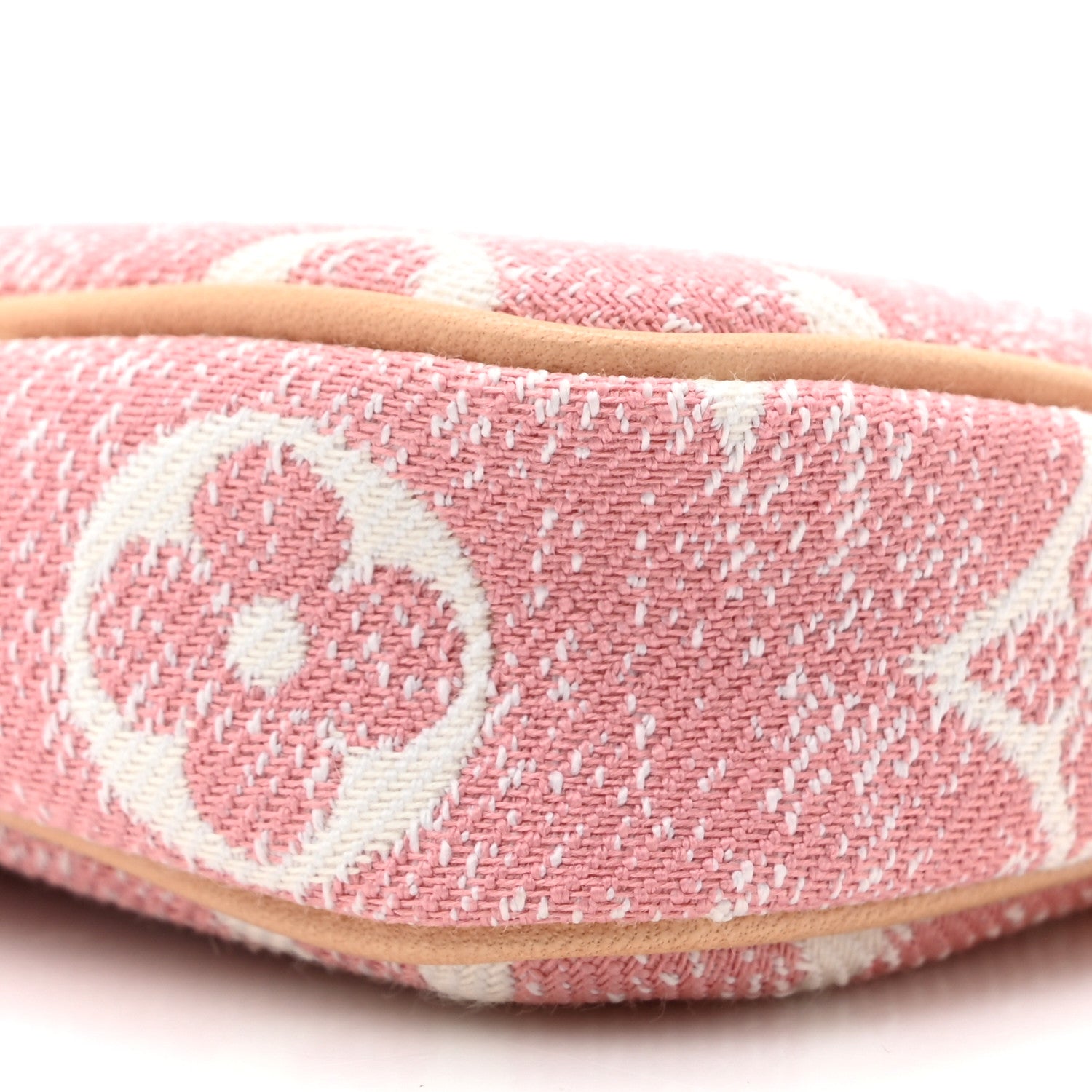 Louis Vuitton Denim Jacquard Monogram Micro Pochette Accessories Rose 7 of 9