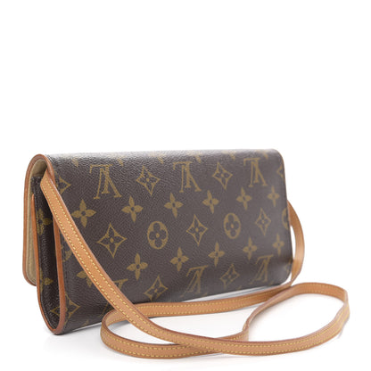 Louis Vuitton Monogram Pochette Twin GM 3 of 12