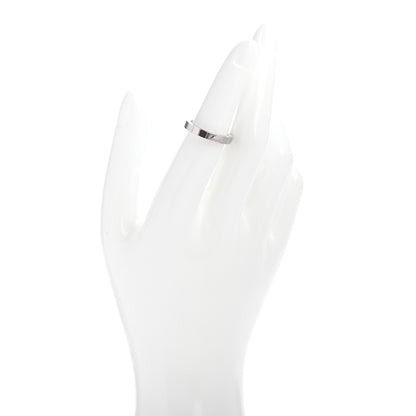 Cartier 18K White Gold Lanieres Ring 51 5.75 2 of 5