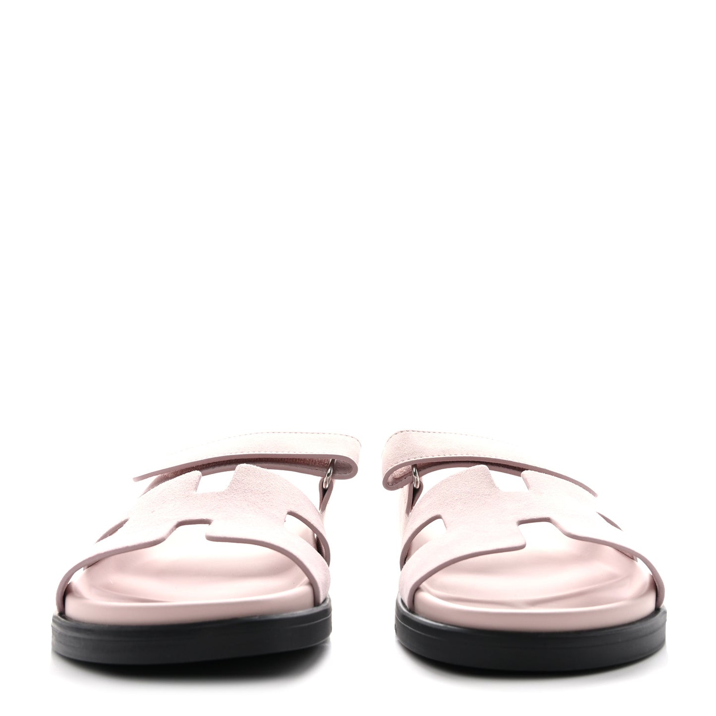 Suede Goatskin Womens Chypre Sandals 39 Rose Porcelaine