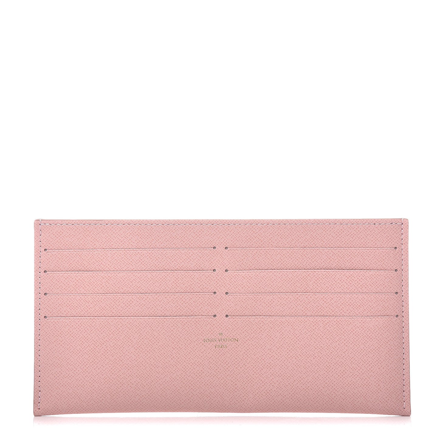 Calfskin Felicie Card Holder Insert Rose Ballerine