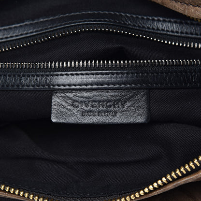 Givenchy Tumbled Sheepskin Large Pandora Charcoal 6 of 11