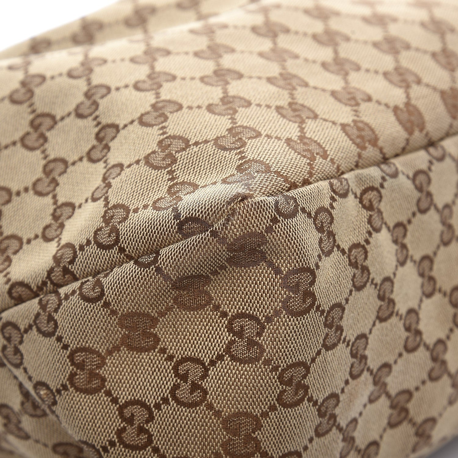 Gucci Monogram Large Horsebit Chain Hobo Dark Brown 9 of 12