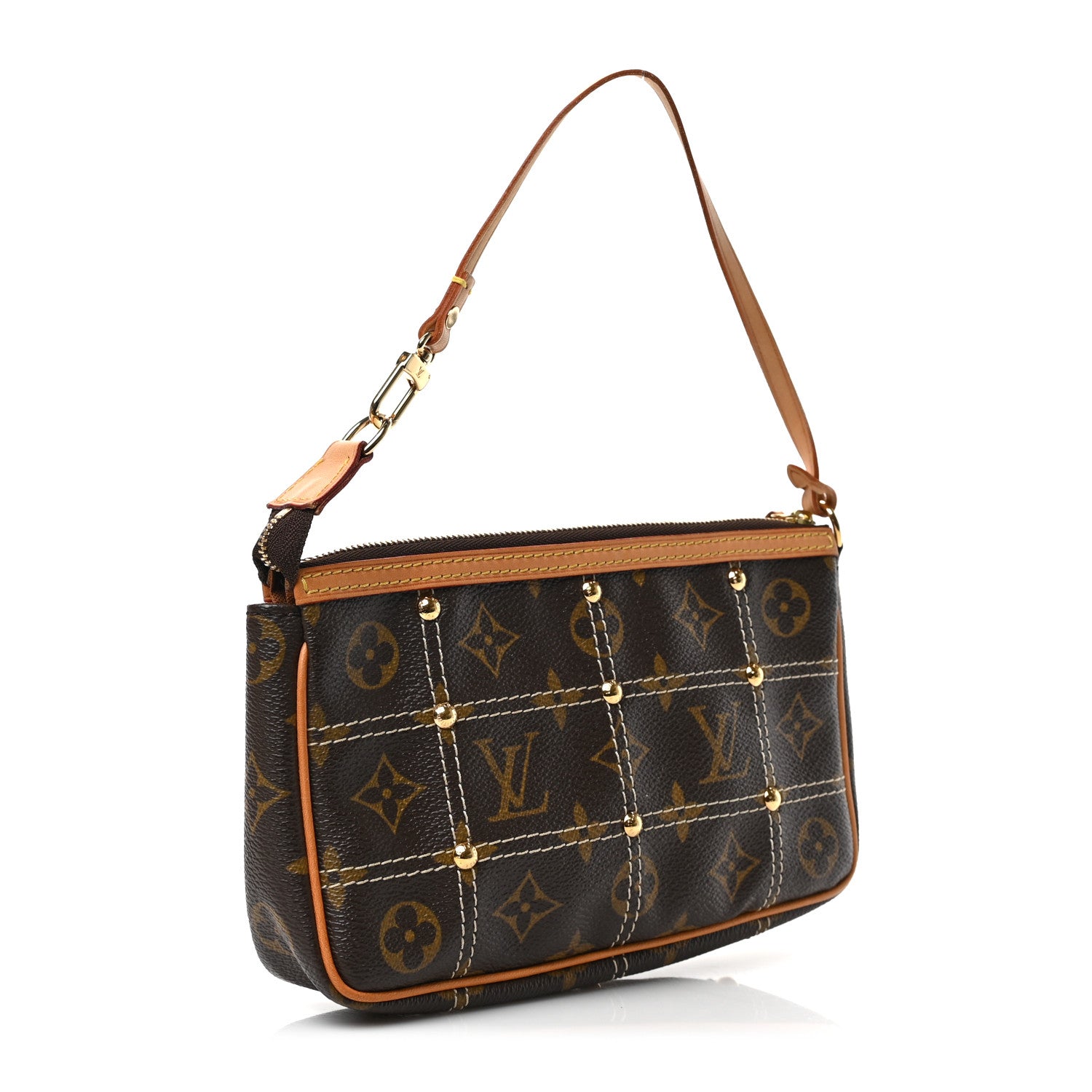 Louis Vuitton Monogram Riveting Pochette Accessories 2 of 7