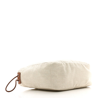 Hermes Canvas Barenia Fourbi 25 MM Pouch Naturel Fauve 4 of 8